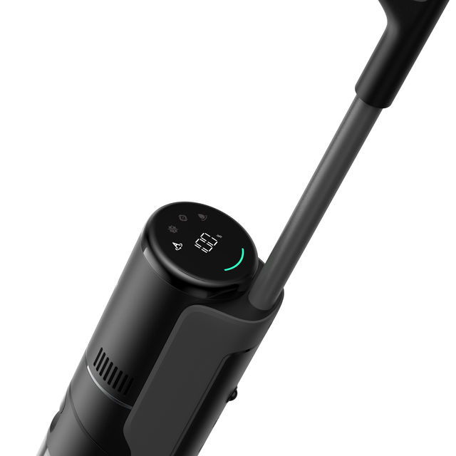 Dreame H12 Pro FlexReach aspirator vertical fără fir pentru curățare uscată și umedă 300W, 18.000Pa, baterie 6x4000mAh, autonomie 50min, rezervor apă curată 900ml, apă murdară 700ml, auto-curățare, uscare cu aer cald, ecran LED, negru,HHR44A [5]
