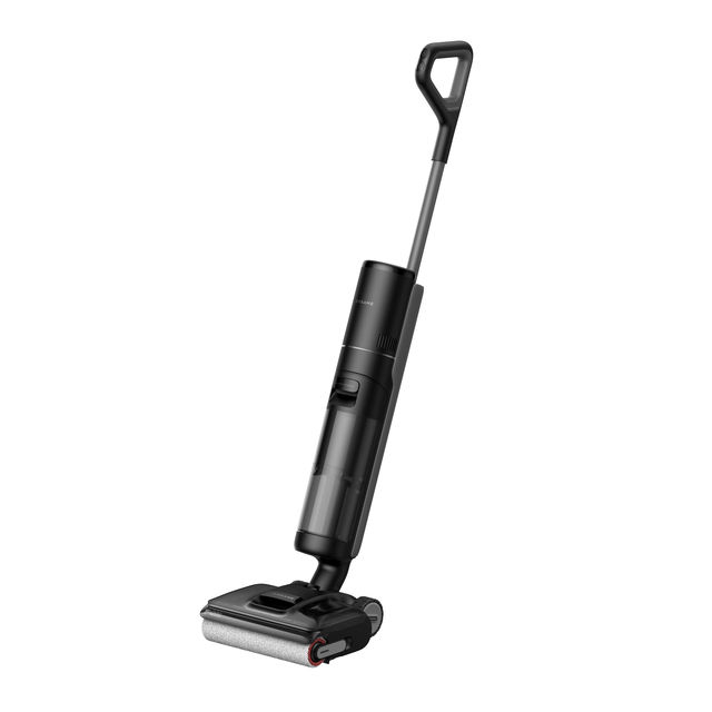 Dreame H12 Pro FlexReach aspirator vertical fără fir pentru curățare uscată și umedă 300W, 18.000Pa, baterie 6x4000mAh, autonomie 50min, rezervor apă curată 900ml, apă murdară 700ml, auto-curățare, uscare cu aer cald, ecran LED, negru,HHR44A [3]