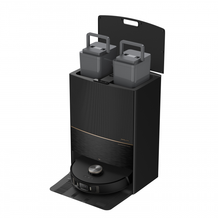 ​Dreame L20 Ultra aspirator robot cu mop, 7000Pa, mop rotativ cu extensie automată MopExtend™, navigație AI, stație automată multifuncțională (golire praf 3,2L, reumplere apă 4,5L, spălare și uscare mop), baterie 6400mAh, autonomie până la 180 min' negru RLX41CE-1-BK [8]