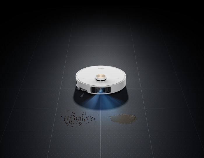Dreame L40s Pro Ultra aspirator robot 11.000Pa, mop rotativ cu ridicare 10,5 mm, perie laterală extensibilă, navigație AI cu LDS+RGB+LED, stație 4-în-1 (golire, spălare, uscare, reumplere), baterie 5200mAh, autonomie 194 min, control smart, alb RLL74CE-WH [7]