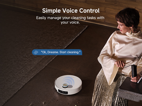 Dreame X50 Ultra Complete aspirator robot 7300Pa, mop dual cu ridicare, stație 4-în-1 (golire, spălare, uscare, reumplere), LDS+AI, baterie 6400mAh, autonomie 260 min, control smart + accesorii 1 an, alb  RLX85CE-4-WH [22]