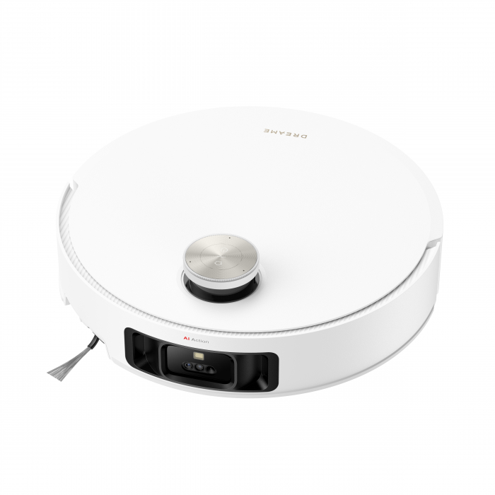 Dreame X50 Ultra Complete aspirator robot 7300Pa, mop dual cu ridicare, stație 4-în-1 (golire, spălare, uscare, reumplere), LDS+AI, baterie 6400mAh, autonomie 260 min, control smart + accesorii 1 an, alb  RLX85CE-4-WH [32]