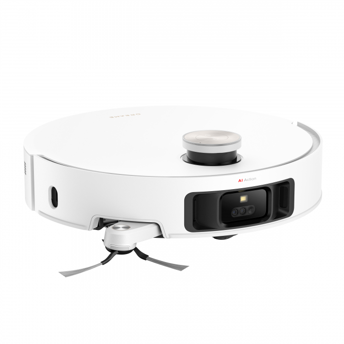 Dreame X50 Ultra Complete aspirator robot 7300Pa, mop dual cu ridicare, stație 4-în-1 (golire, spălare, uscare, reumplere), LDS+AI, baterie 6400mAh, autonomie 260 min, control smart + accesorii 1 an, alb  RLX85CE-4-WH [31]