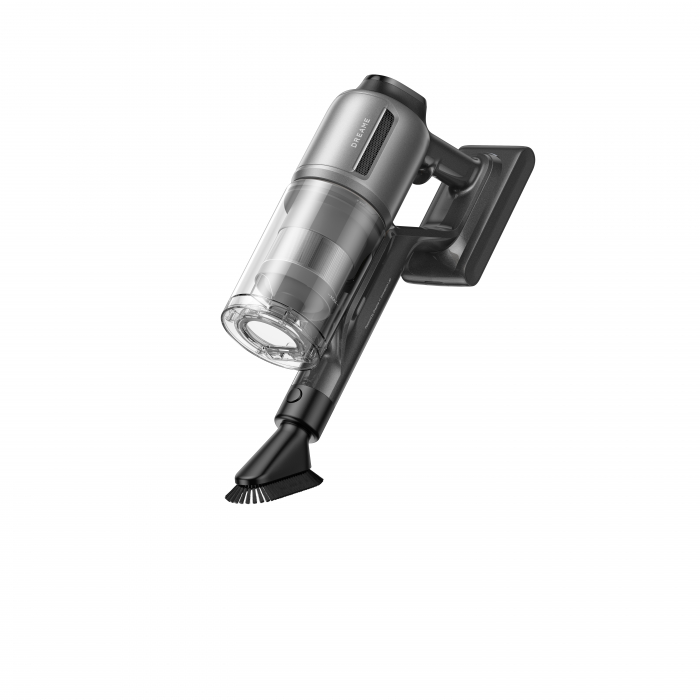 ​Dreame Z30 Station aspirator vertical fără fir, 310AW, stație auto-golire, detectare inteligentă a murdăriei, autonomie 90 min, baterie 8x3200mAh, filtru HEPA 99,99%, perie multifuncțională CelesTect™ negru-gri [11]
