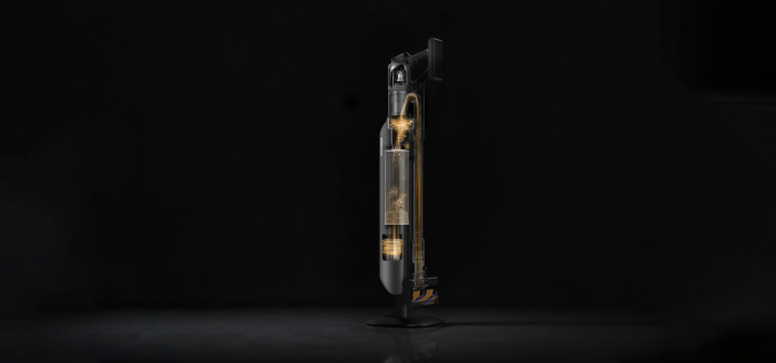 ​Dreame Z30 Station aspirator vertical fără fir, 310AW, stație auto-golire, detectare inteligentă a murdăriei, autonomie 90 min, baterie 8x3200mAh, filtru HEPA 99,99%, perie multifuncțională CelesTect™ negru-gri [10]