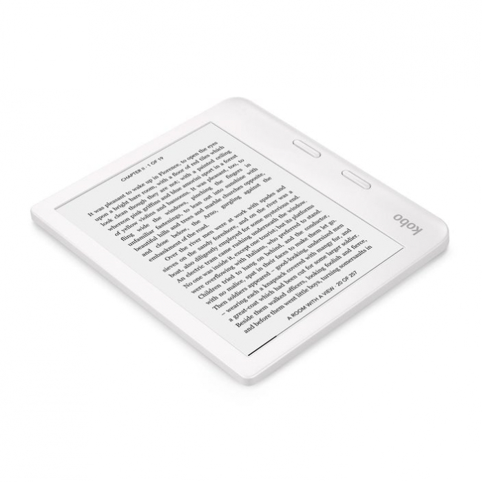 E-Book Reader Kobo Libra 2, Ecran e-ink 7" HD, 300ppi, Procesor 1 GHz, 32GB, Wi-Fi, Bluetooth, Waterproof IPX8 (Alb), N418-KU-WH-K-EP [3]