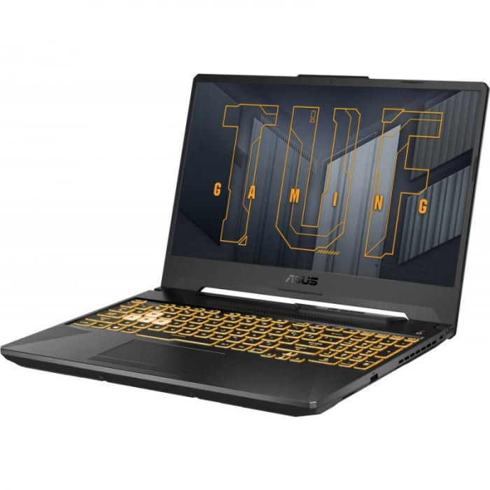 Laptop Gaming Asus TUF F15 FX506HC-HN002, Intel Core i5-11400H, 15.6", 8GB, 512GB SSD, GeForce RTX 3050 4GB, No OS, Eclipse Gray [4]