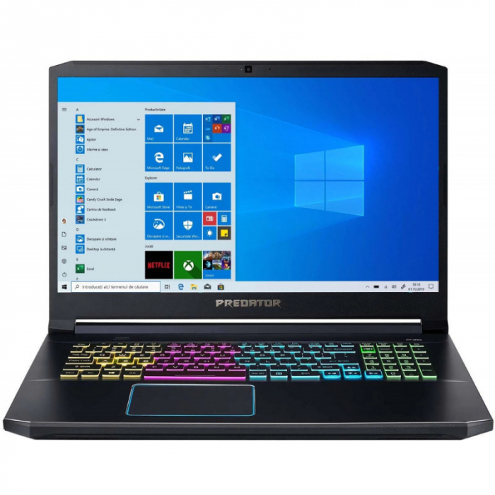 Laptop Acer 17.3'' Predator Helios 300 PH317-55, FHD IPS 144Hz, Procesor Intel® Core™ i7-11800H (24M Cache, up to 4.60 GHz), 32GB DDR4, 1TB SSD, GeForce RTX 3070 8GB, Win 11 Home, Black, NH.QB7EX.00V [2]