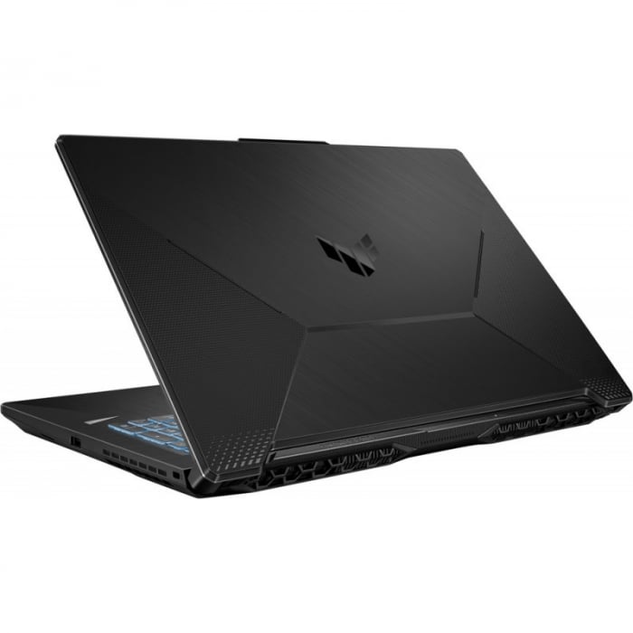 Laptop ASUS Gaming 17.3'' TUF F17 FX706HCB-HX145, FHD 144Hz, Procesor Intel® Core™ i5-11400H (12M Cache, up to 4.50 GHz), 8GB DDR4, 512GB SSD, GeForce RTX 3050 4GB, No OS, Graphite Black [7]