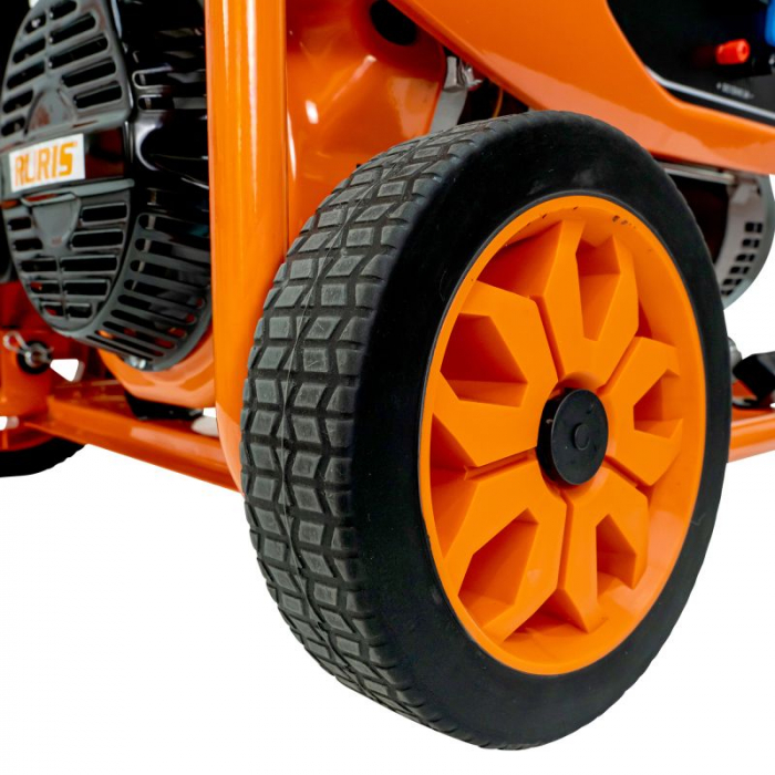 Generator Ruris r-power GE7000, 13 CP, 6500 W, 420 CC, 4 timpi, 2 prize, 220 V, AVR, pornire manuala, voltmetru analogic, 28 l capacitate rezervor, benzina,7000ge2022 [3]