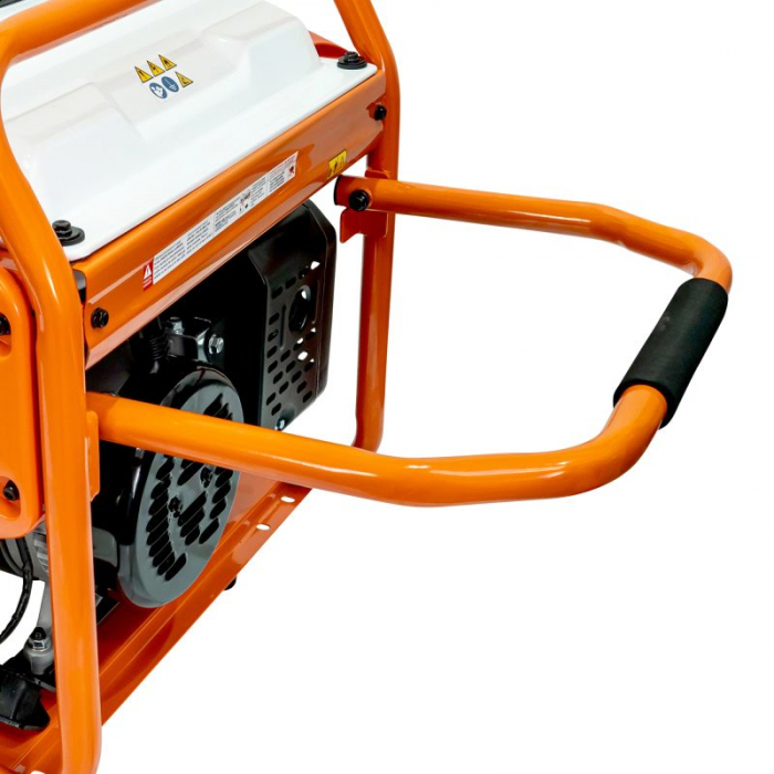 Generator Ruris r-power GE7000, 13 CP, 6500 W, 420 CC, 4 timpi, 2 prize, 220 V, AVR, pornire manuala, voltmetru analogic, 28 l capacitate rezervor, benzina,7000ge2022 [2]