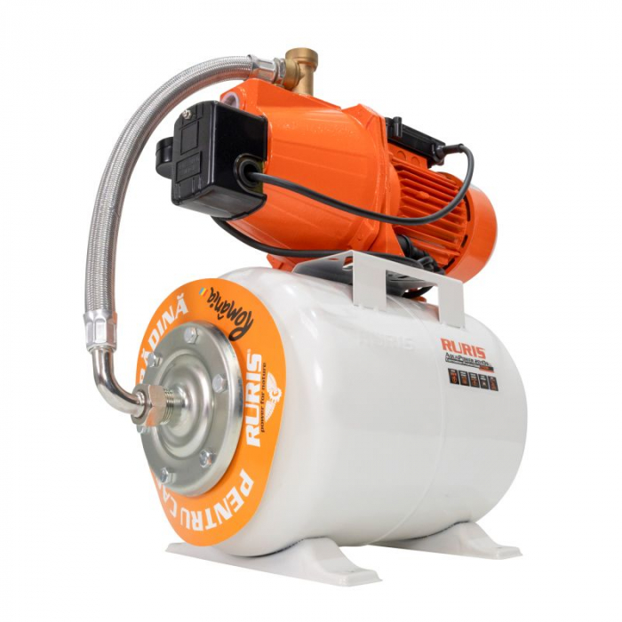 Hidrofor RURIS aquapower 2010S, 900 W, 24 l, debit 50 l/min, refulare 50 m inaltime refulare, 9 m adancime absorbtie, 2010s2021 [3]