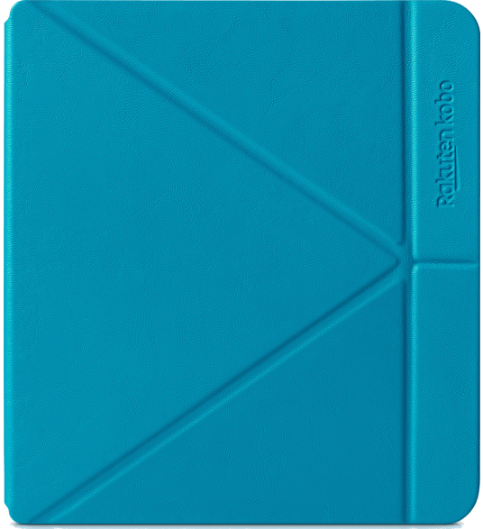 Husa de protectie Kobo Libra H2O Sleep Cover, aqua, N873-AC-AQ-E-PU [2]