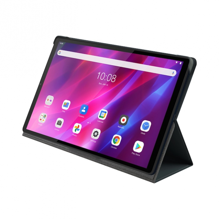 Husa de protectie tableta Lenovo, 10.3", tip stand, gri, ZG38C03547 [2]