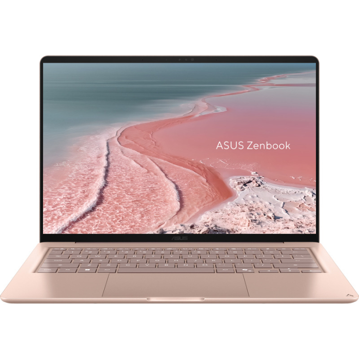 Laptop ASUS 14'' Zenbook 14 UX3480QA-U1013W, WUXGA OLED, Procesor Qualcomm Snapdragon X X1-26-100, 16GB LPDDR5X, 256GB SSD, Qualcomm Adreno, Win 11 Home, Komodo Coral, fara incarcator [2]