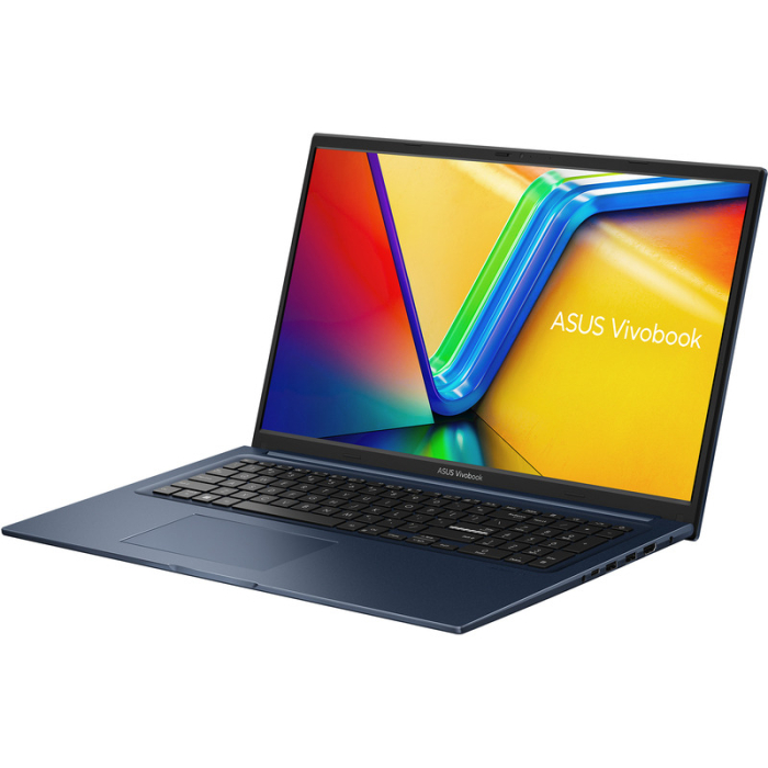 Laptop ASUS 17.3'' Vivobook 17 X1704VA, FHD, Procesor Intel® Core™ 5 120U (12M Cache, up to 5.00 GHz), 16GB DDR4, 1TB SSD, Intel Graphics, No OS, Quiet Blue [7]