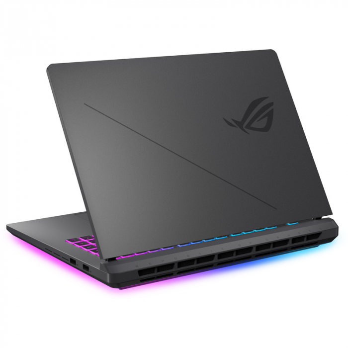 Laptop Asus ROG Strix G16 2025 G615 G615LP-S5051, 16 inch 2560 x 1600, Intel Core Ultra 9 275HX 24 C / 24 T, 2.7 GHz - 5.4 GHz, 40 MB cache, 28 W, 16 GB DDR5, 1 TB SSD, Nvidia GeForce RTX 5070, Fara sistem de operare, Gri [9]