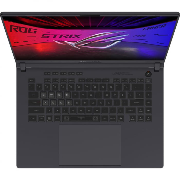 Laptop Asus ROG Strix G16 2025 G615 G615LP-S5051, 16 inch 2560 x 1600, Intel Core Ultra 9 275HX 24 C / 24 T, 2.7 GHz - 5.4 GHz, 40 MB cache, 28 W, 16 GB DDR5, 1 TB SSD, Nvidia GeForce RTX 5070, Fara sistem de operare, Gri [13]