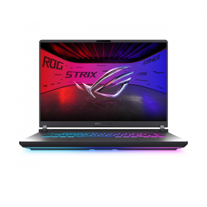 Laptop ASUS ROG Strix G16 (2025) G615JH-RV065, Intel Core i5-13450HX, 16 inch, RAM 16GB, SSD 512GB, nVidia GeForce RTX 5050 8GB, No OS, Eclipse Gray [14]