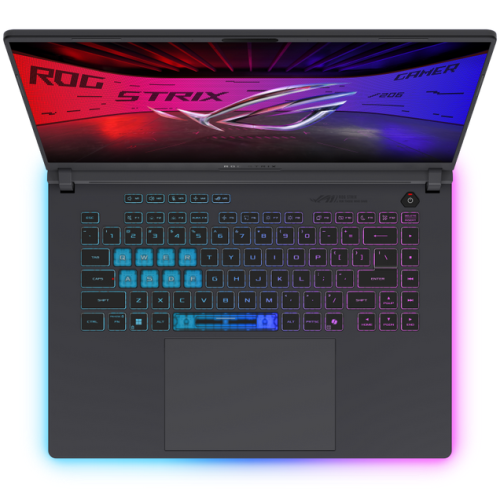 Laptop ASUS ROG Strix G16 (2025) G615JHR-RV083, Intel Core i7-14650HX, 16 inch, RAM 32GB, SSD 512GB, nVidia GeForce RTX 5050 8GB, No OS, Eclipse Gray [3]