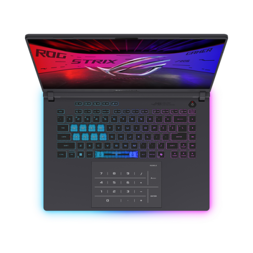 Laptop  Asus ROG Strix G16 (2025) G615JMR-S5050 16" WQXGA Intel Core i7-14650HX 16GB 512GB SSD nVidia GeForce RTX 5060 8GB, No OS, Eclipse Gray [5]