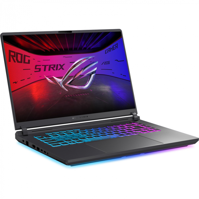 Laptop ASUS ROG Strix G16 (2025) G615LH-S5047, Intel Core Ultra 7 255HX, 16 inch, RAM 16GB, SSD 512GB, nVidia GeForce RTX 5050 8GB, No OS, Eclipse Gray [11]