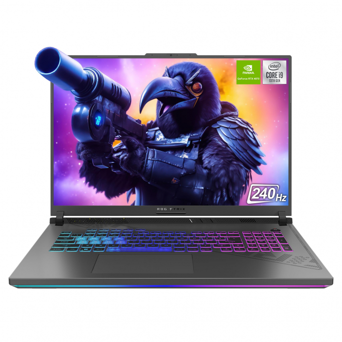 Laptop ASUS ROG Strix G18 (2025) G815JHR-S8046, Intel Core i7-14650HX, 18 inch, RAM 32GB, SSD 1TB, nVidia GeForce RTX 5050 8GB, No OS, Eclipse Gray [2]