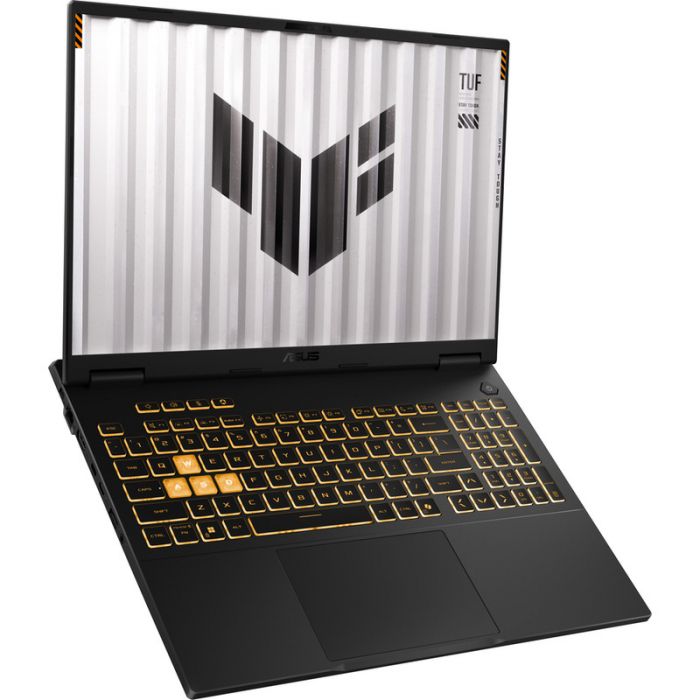 Laptop ASUS TUF Gaming F16 FX608JH-RV105, Intel Core i5-13450HX, 16 inch, RAM 16GB, SSD 1TB, nVidia GeForce RTX 5050 8GB, No OS, Jaeger Gray [7]