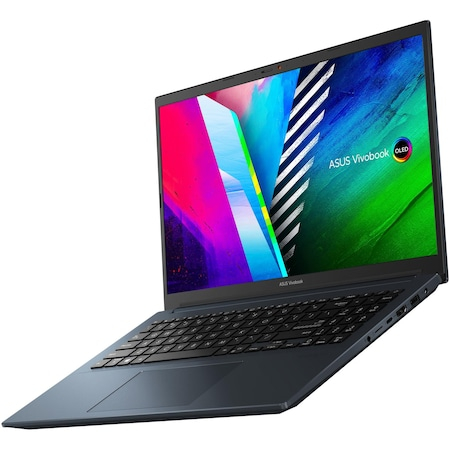 Laptop ASUS Vivobook Pro 15 K3500PA-L1074 cu procesor Intel® Core™ i5-11300H, 15.6", Full HD, OLED, 8GB, 512GB SSD, Intel Iris Xᵉ Graphics, No OS, Quiet Blue [9]