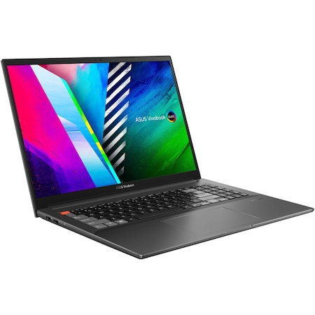 Laptop ASUS Vivobook Pro 16X OLED M7600QE-L2014R, AMD Ryzen 9 5900HX pana la 4.6GHz, 16"4K UHD, 32GB, SSD 1TB, NVIDIA GeForce RTX 3050Ti 4GB, Windows 10 Pro, negru [5]