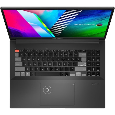 Laptop ASUS Vivobook Pro 16X OLED M7600QE-L2014R, AMD Ryzen 9 5900HX pana la 4.6GHz, 16"4K UHD, 32GB, SSD 1TB, NVIDIA GeForce RTX 3050Ti 4GB, Windows 10 Pro, negru [7]