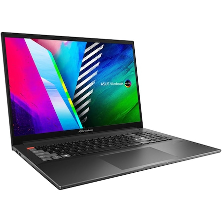 Laptop ASUS Vivobook Pro 16X OLED M7600QE-L2014R, AMD Ryzen 9 5900HX pana la 4.6GHz, 16"4K UHD, 32GB, SSD 1TB, NVIDIA GeForce RTX 3050Ti 4GB, Windows 10 Pro, negru [8]