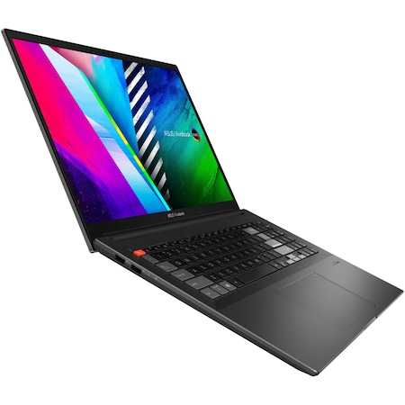 Laptop ASUS Vivobook Pro 16X OLED M7600QE-L2014R, AMD Ryzen 9 5900HX pana la 4.6GHz, 16"4K UHD, 32GB, SSD 1TB, NVIDIA GeForce RTX 3050Ti 4GB, Windows 10 Pro, negru [14]