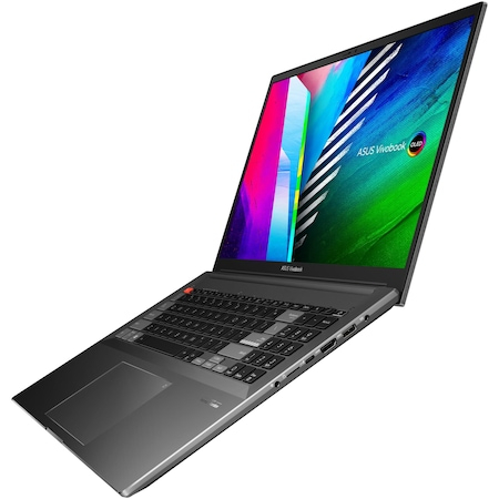 Laptop ASUS Vivobook Pro 16X OLED M7600QE-L2014R, AMD Ryzen 9 5900HX pana la 4.6GHz, 16"4K UHD, 32GB, SSD 1TB, NVIDIA GeForce RTX 3050Ti 4GB, Windows 10 Pro, negru [11]