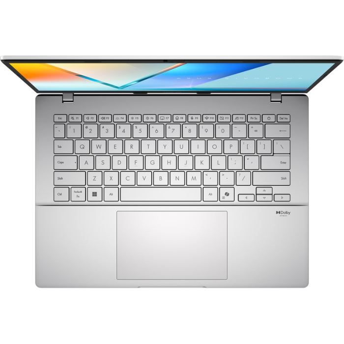 Laptop ASUS Vivobook S14 S3407VA-LY017 cu procesor Intel Core i5-13420H pana la 4.6GHz, 14'', WUXGA, IPS, 16GB DDR5 RAM, 1TB SSD, Intel UHD Graphics, No OS, Cool Silver [4]
