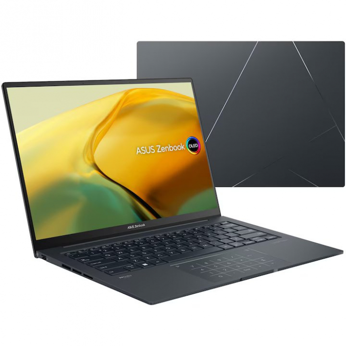 Laptop ASUS Zenbook 14X UX3404VC-M9134X cu procesor Intel® Core™ i7-13700H pana la 5.0 GHz, 14.5", 3K, OLED, 16GB, 1TB SSD, NVIDIA® GeForce® RTX™ 3050 4GB, Windows 11 Pro, Inkwell Gray [11]