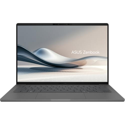 Laptop ASUS ZenBook A14 OLED UX3407RA-QD026X, Snapdragon X Elite X1E-78-100, 14 inch, RAM 32 GB, SSD 1 TB, Qualcomm Adreno, Windows 11 Pro, Iceland Gray [12]