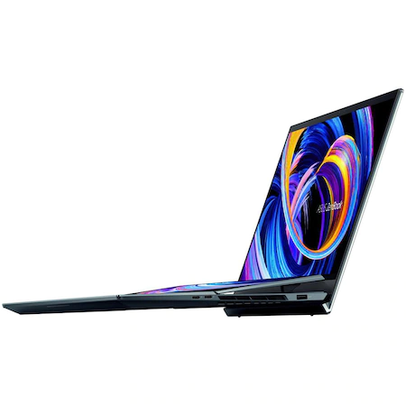 Laptop ASUS Zenbook Pro Duo 15 OLED UX582ZM-H2009X cu procesor Intel® Core™ i9-12900H, 15.6", 4K, 32GB, 1TB SSD, NVIDIA® GeForce® RTX™ 3060, Windows 11 Pro, Celestial Blue [8]