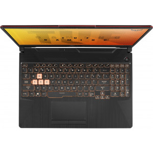 Laptop Gaming  ASUS 15.6'' ASUS TUF F15 FX506LH-HN178, FHD 144Hz, Procesor Intel® Core™ i7-10870H (16M Cache, up to 5.00 GHz), 8GB DDR4, 1TB SSD, GeForce GTX 1650 4GB, No OS, Bonfire Black [7]