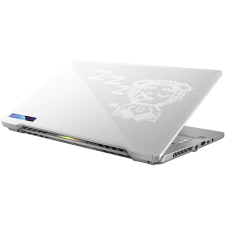 Laptop Gaming ASUS ROG Zephyrus G14 GA401QM-K2232T cu procesor AMD Ryzen™ 9 5900HS, 14", QHD, 120Hz, 16GB, 1TB SSD, NVIDIA® GeForce RTX™ 3060 6GB, Windows 10 Home, Moonlight White AniMe Matrix [12]