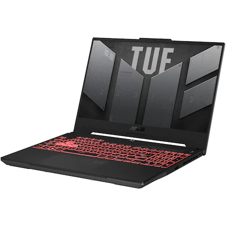 Laptop Gaming ASUS TUF Gaming A15 FA507RE-HN027 cu procesor AMD Ryzen™ 7 6800H, 15.6", Full HD, 144Hz, 16GB RAM DDR5, 1TB SSD, NVIDIA® GeForce RTX™ 3050 Ti 4GB, No OS, Mecha Gray [2]