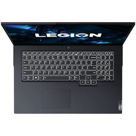 Laptop Gaming Lenovo Legion 5 17ITH6 82JN000ERM cu procesor Intel Core i5-11400H, 17.3", 144Hz, Full HD, 8GB, 1TB HDD + 256GB SSD, NVIDIA GeForce RTX 3050 4GB, No OS, Phantom Blue [5]