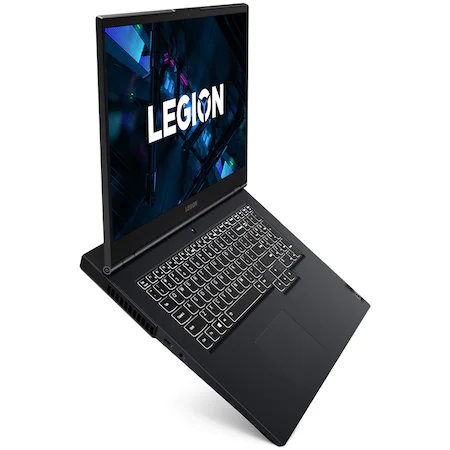 Laptop Gaming Lenovo Legion 5 17ITH6 82JN000ERM cu procesor Intel Core i5-11400H, 17.3", 144Hz, Full HD, 8GB, 1TB HDD + 256GB SSD, NVIDIA GeForce RTX 3050 4GB, No OS, Phantom Blue [7]