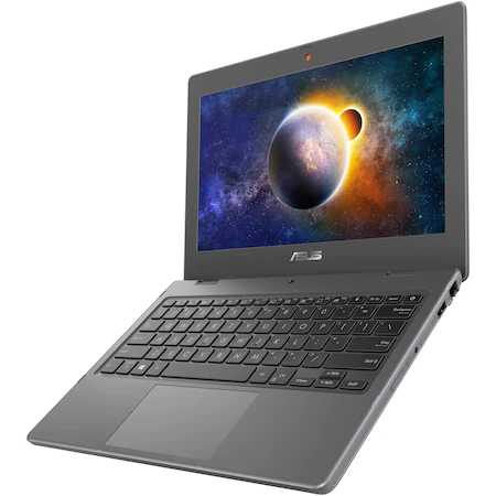 Laptop ultraportabil ASUS BR1100CKA-GJ0035R cu procesor Intel Celeron N4500, 11.6", HD, 4GB, 64GB eMMC, Intel® UHD Graphics, Windows 10 Pro, Dark Grey [3]