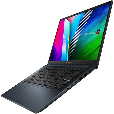 Laptop ultraportabil ASUS Vivobook PRO 14 OLED M3401QC-KM008 cu procesor AMD Ryzen™ 7 5800H, 14", 2.8K, 16GB, 512GB SSD, NVIDIA® GeForce® RTX 3050 4GB, No OS, Quiet Blue [8]