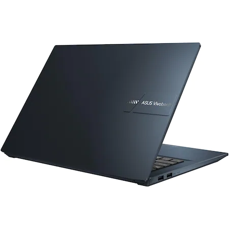 Laptop ultraportabil ASUS Vivobook PRO 14 OLED M3401QC-KM008 cu procesor AMD Ryzen™ 7 5800H, 14", 2.8K, 16GB, 512GB SSD, NVIDIA® GeForce® RTX 3050 4GB, No OS, Quiet Blue [10]
