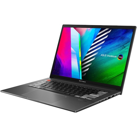 Laptop ultraportabil ASUS Vivobook Pro 14X OLED N7400PC-KM007R cu procesor Intel® Core™ i7-11370H, 14", 2.8K, 16GB, 1TB SSD, NVIDIA® GeForce® RTX™ 3050 4GB, Windows 10 Pro, Comet Grey [3]