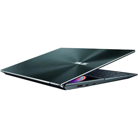 Laptop ultraportabil ASUS ZenBook Duo 14 UX482EG-HY256R cu procesor Intel® Core™ i7-1165G7, 14", Full HD, 16GB, 1TB SSD, NVIDIA® GeForce® MX450 2GB, Windows 10 Pro, Celestial Blue [18]