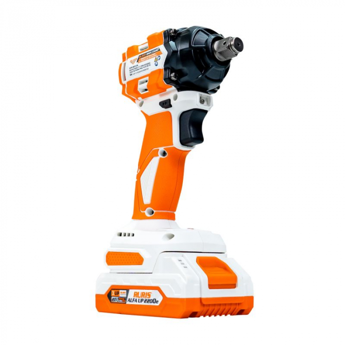 Masina de insurubat cu impact pe acumulator RURIS RMX3500, 20 V, 350 Nm, 3300 BPM, 2400 RPM, M8-M18 surub, fara acumulator/incarcator, 3500rmx2024 [3]