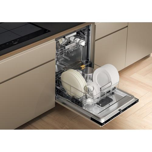 Masina de spalat vase incorporabila WHIRLPOOL W7I HT58 T, MaxiSpace, 6th Sense, 15 seturi, 8 programe, 60 cm, Clasa B, panou comanda negru [13]